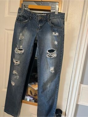 Size 30 Parasuco Distressed Boyfriend Jeans, Vintage Parasuco, Y2K Jeans